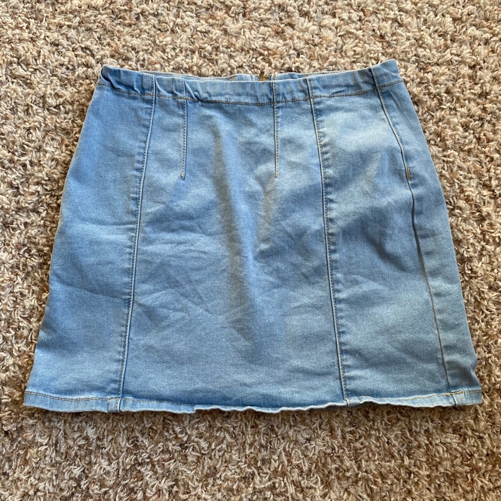 Denim skirt
